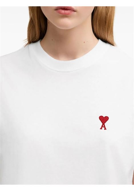 t-shirt adc unisex bianca AMI PARIS | BFUTS035.724100